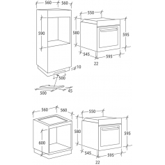 ДУХОВОЙ ШКАФ CANDY FCP615NXL/E1 в Запорожье